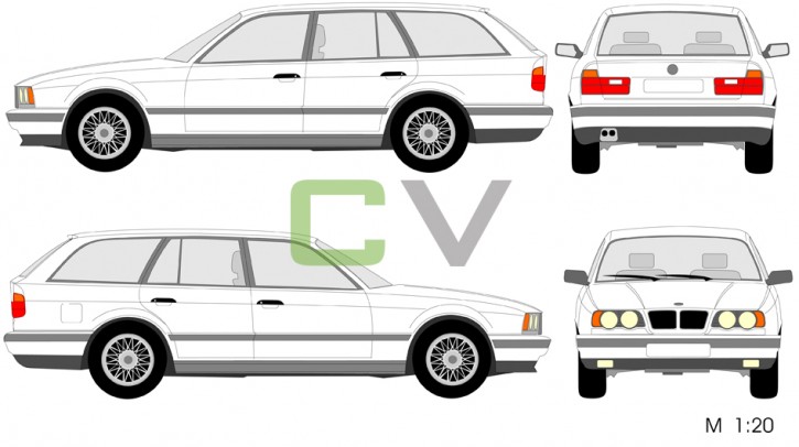 BMW 5 Series Touring (1991)