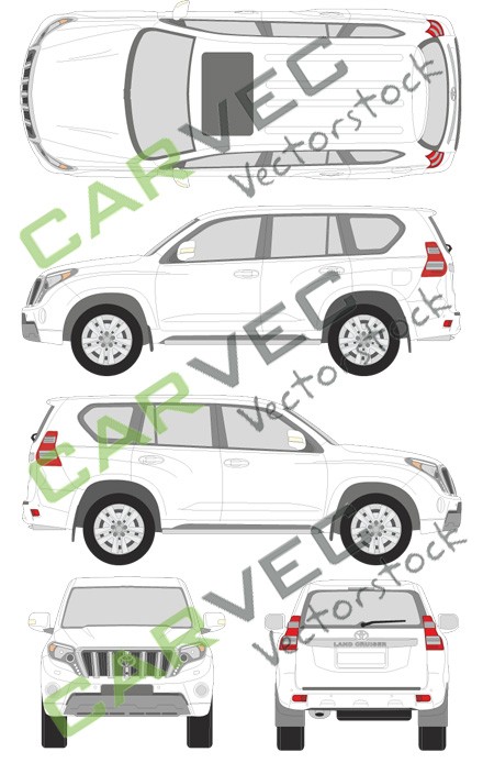 Toyota Land Cruiser (2014) (5 Türen)