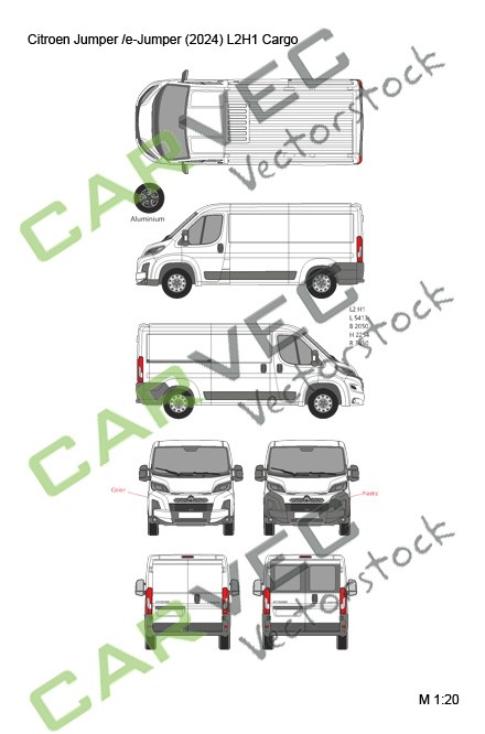 Citroen Jumper (E-Jumper) L2H1 Cargo (2024)