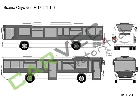 Scania Citywide LE 12,0-1-1-0