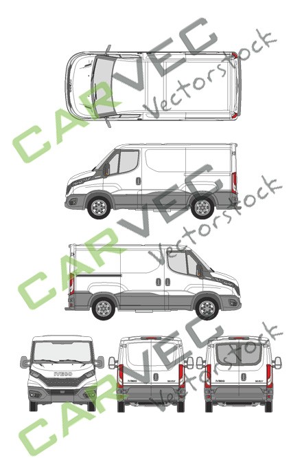 Iveco Daily L1H1 (wheelbase 3000) Box  (2019)