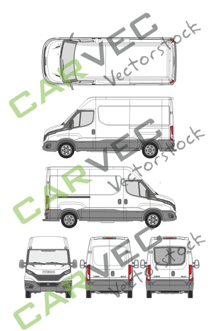 Iveco Daily L2H1 (wheelbase 3520) Box (2014)
