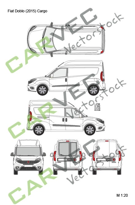 Fiat Doblo (2015) L2 H2 Cargo