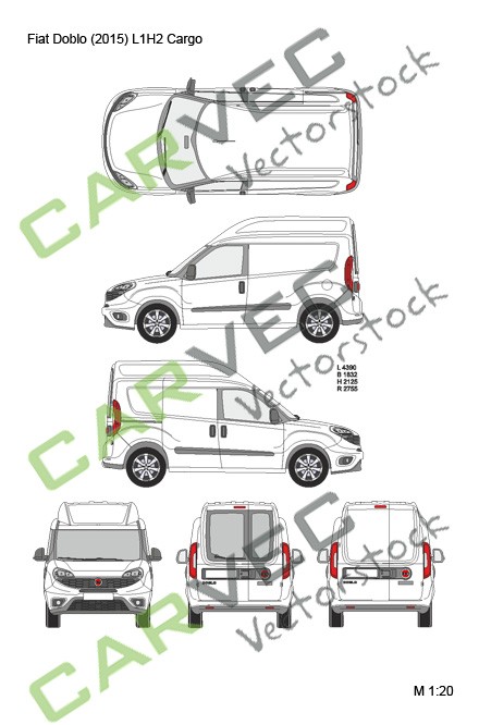 Fiat Doblo (2015) L1H2 Cargo