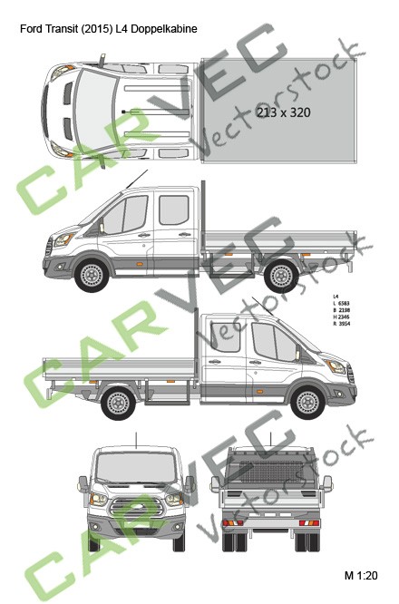 Ford Transit Double Cab L4 (2015)