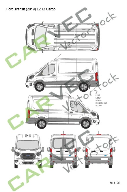 Ford Transit L2H2 Cargo (2019)