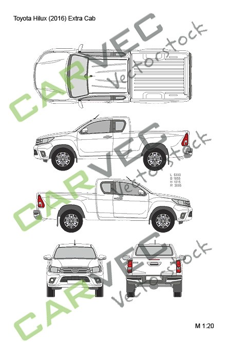 Toyota Hilux (2016) Extra Cab