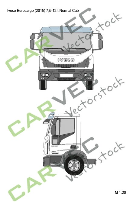 Iveco Eurocargo (2015) 7,5-12t-Normal-Cab