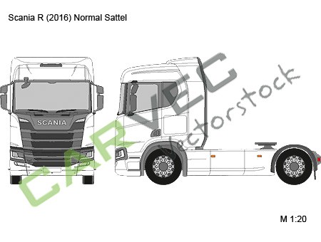 Scania R Normal Sattel (2016)
