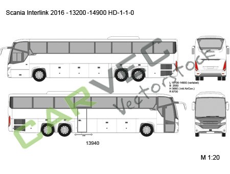 Scania Interlink (2016) 13200-14900