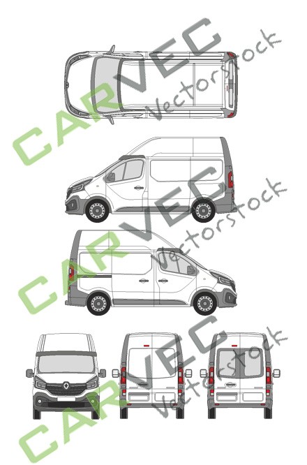 Renault Trafic L1H2 Fourgon (2020)