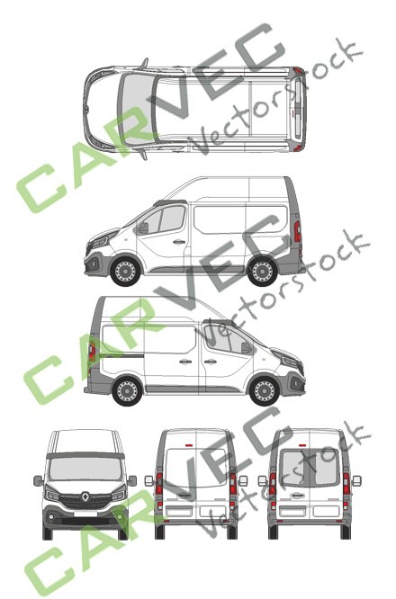 Renault Trafic L1H2 Kasten (2020)