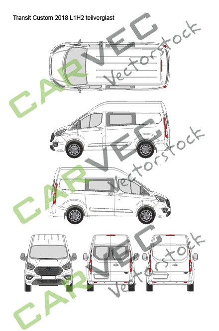Ford Transit Custom L1H2 (Crew) (2018)