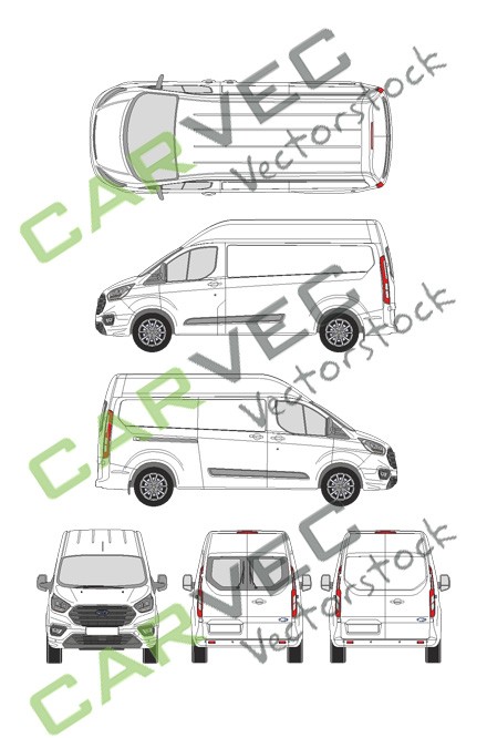Ford Transit Custom L2H2 (Box) (2018)