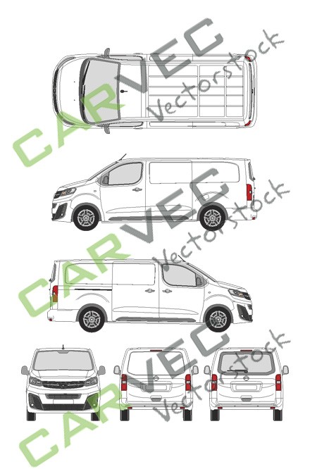 Opel Vivaro Cargo L (2019) Hecktuer Innovation Kasten