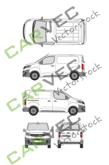 Opel Vivaro Cargo S (2019) backdoor Selection+Edition furgone