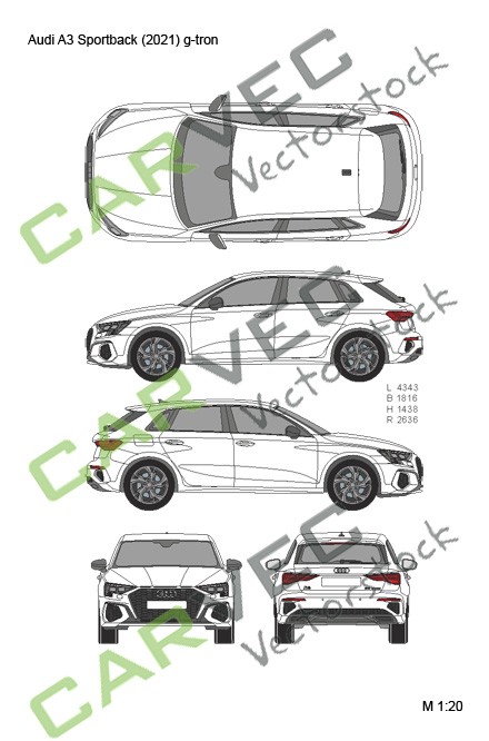 Audi A3 (2021) Sportback g-tron