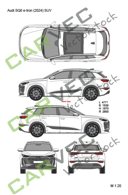 Audi SQ6 e-tron SUV (2024)