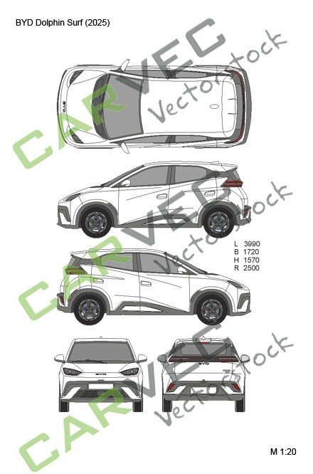BYD Dolphin Surf (2025)