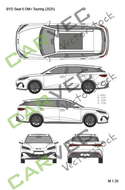 BYD Seal 6 DM-i Touring (2025)