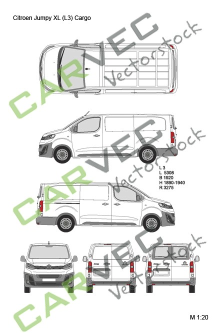 Citroen Jumpy XL (L3) Cargo (2016)