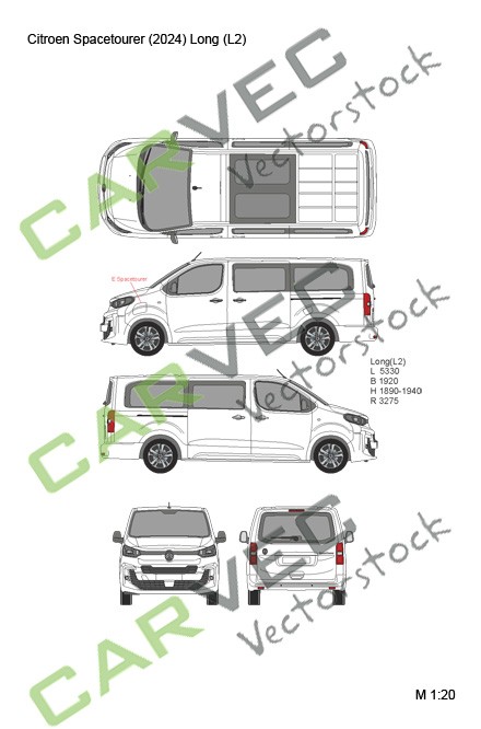 Citroen Spacetourer L2 Lang (2024)