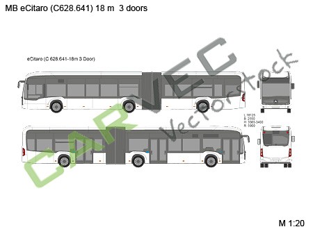 Mercedes e Citaro 18m-3-door