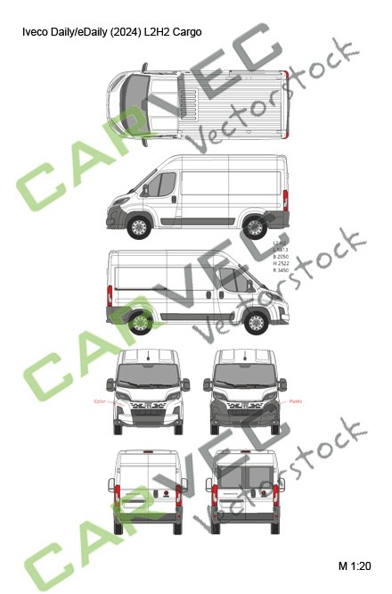 Fiat Ducato 30 33 35 (2024) L2H2 Maxi 35 Kasten