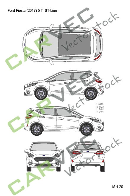 Ford Fiesta ST-Line (2017) (5 doors)