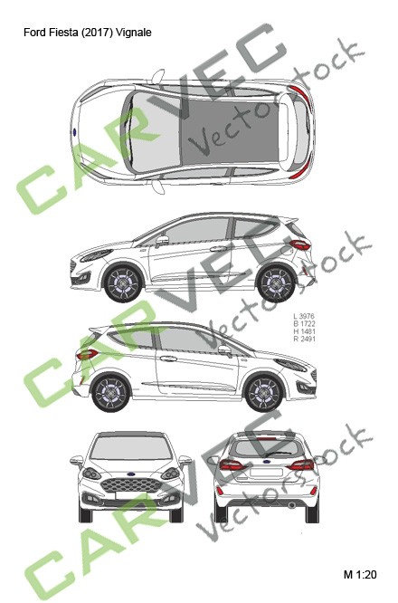 Ford Fiesta Vignale (2017) (3 doors)