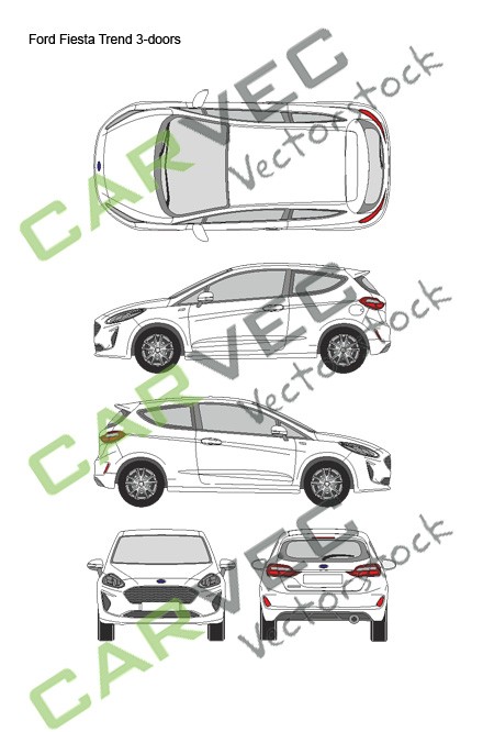 Ford Fiesta Trend (2020) (3 Türer)