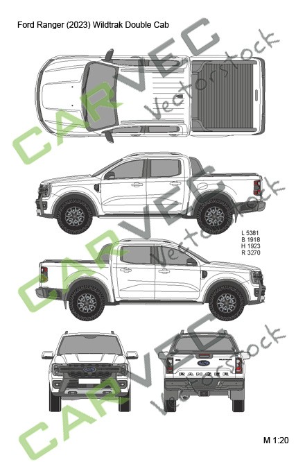 Ford Ranger Wildtrak Double Cab (2023)