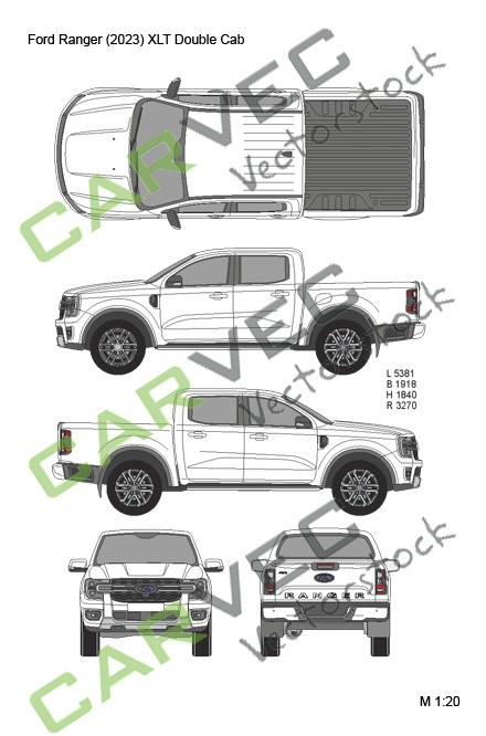 Ford Ranger XLT Double Cab (2023)