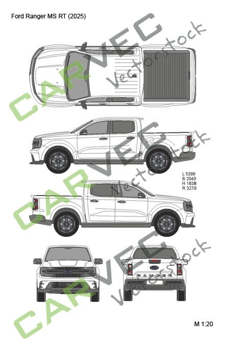 Ford Ranger "MS RT" (2025) Ford Ranger "MS RT" (2025)