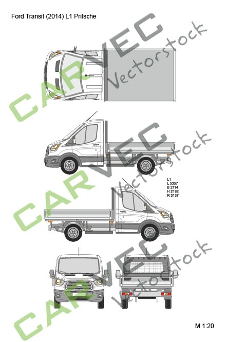 Ford Transit Pickup L1 (2014) Ford Transit Pickup L1 (2014)