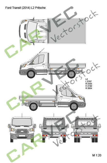 Ford Transit Pickup L2 (2014) Ford Transit Pickup L2 (2014)