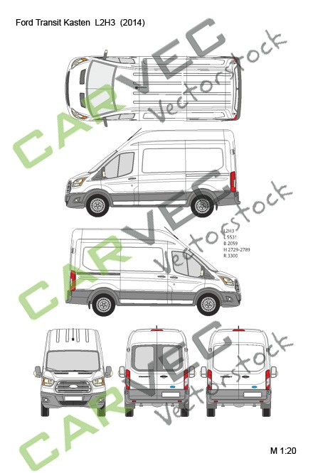 Ford Transit L2H3 (Cargo) (2014) Ford Transit L2H3 (Cargo) (2014)