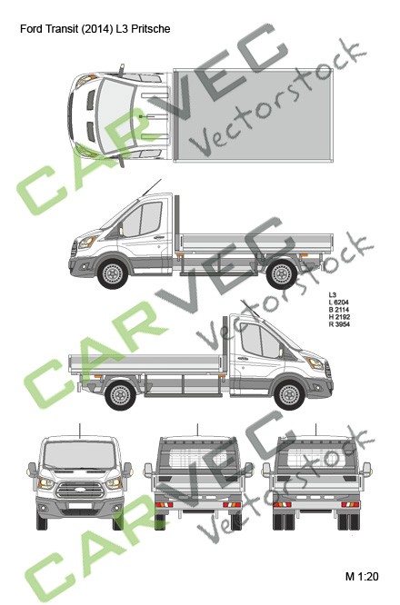 Ford Transit Pickup L3 (2014) Ford Transit Pickup L3 (2014)