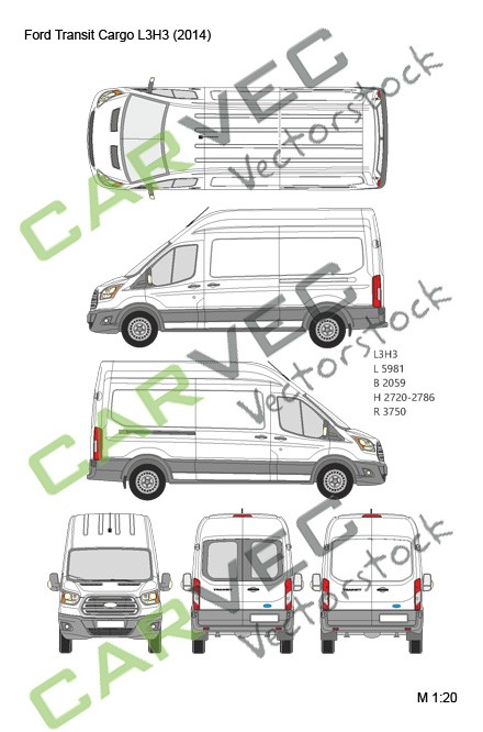 Ford Transit L3H3 (Cargo) (2014) Ford Transit L3H3 (Cargo) (2014)