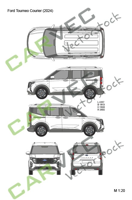 Ford Tourneo Courier (2024)