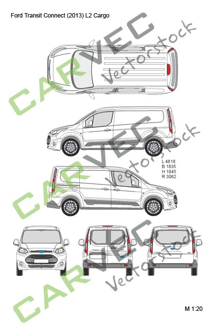 Ford Transit Connect L2 (Cargo) (2013) Ford Transit Connect L2 (Cargo) (2013)