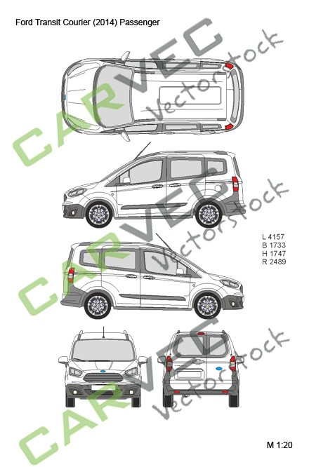 Ford Transit Courier (Passenger) (2014) Ford Transit Courier (Passenger) (2014)