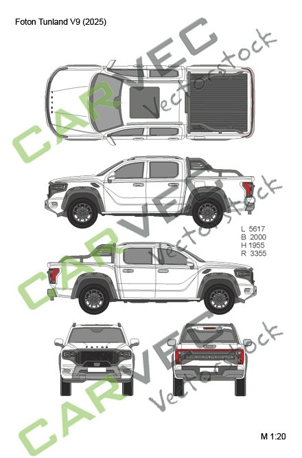 Foton Tunland V9 (2025) Pickup