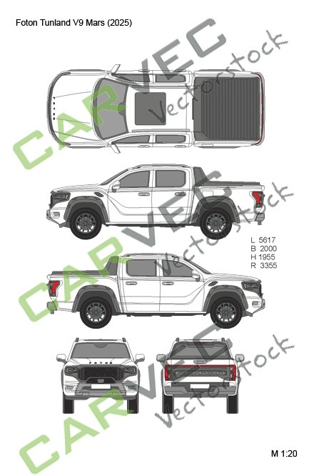 Foton Tunland V9 Mars (2025) Pickup
