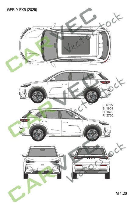 Geely EX5 (2025)