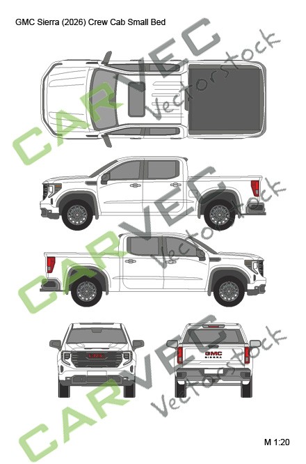 GMC Sierra Crew Cab Small Bed (2026) GMC Sierra Crew Cab Small Bed (2026)