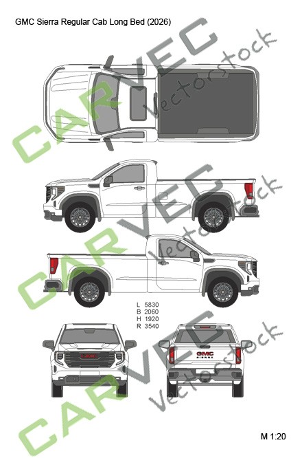 GMC Sierra Regular Cab Long Bed (2026) GMC Sierra Regular Cab Long Bed (2026)
