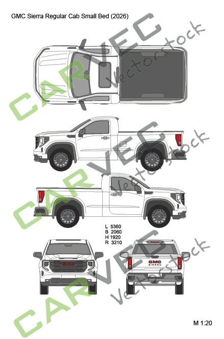GMC Sierra Regular Cab Small Bed (2026) GMC Sierra Regular Cab Small Bed (2026)