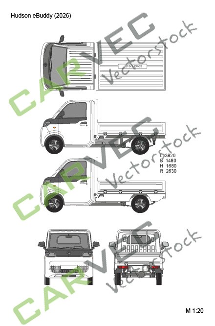 Hudson EV eBuddy (2026) Pickup