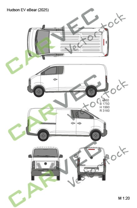 Hudson EV eBear (2025) Cargo